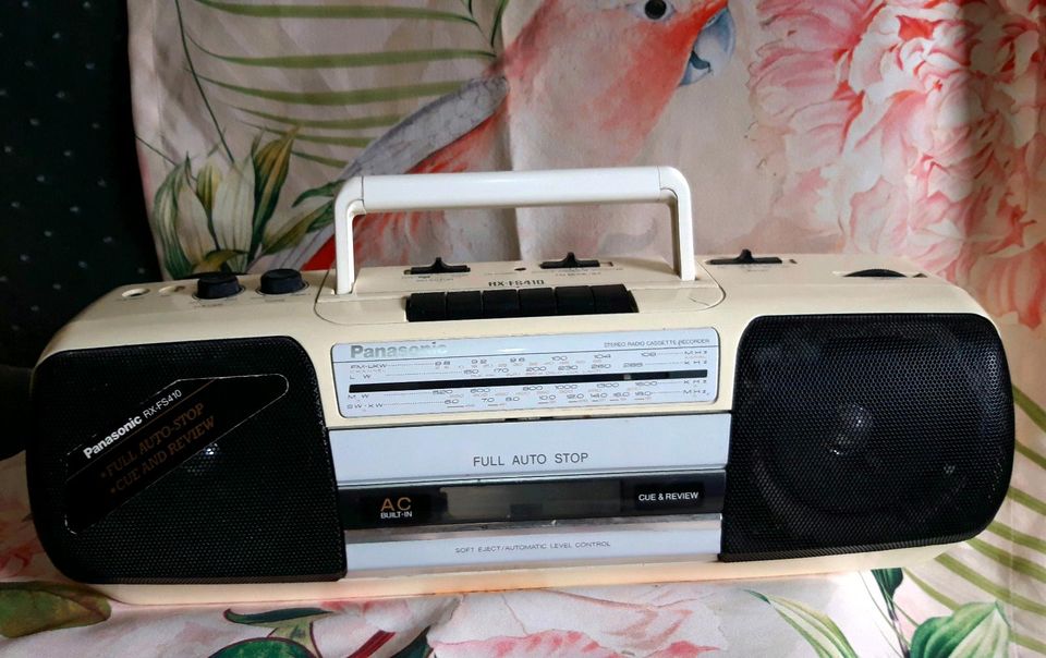❤️ Stereo Radio-Kassetten-Rekorder Panasonic Vintage ❤️ in Steinfurt