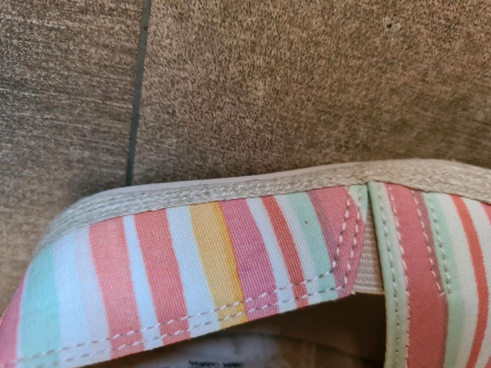 Süße sommerschuhu Schuhe espadrilles neu h&M beige Rose 21 20 in Usedom