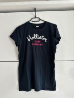 T-Shirt von Hollister L dunkelblau Nordrhein-Westfalen - Erkelenz Vorschau