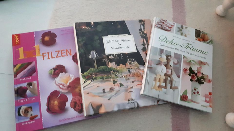 Bücher (Einrichtung/Kochen/Hobby/Werken) in Hattstedt