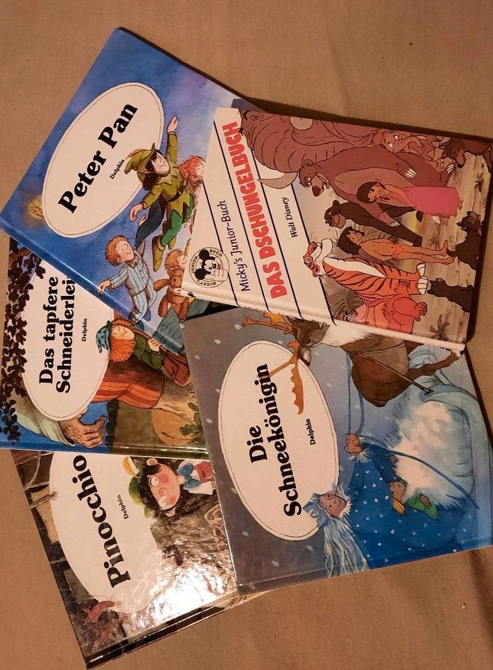 5 Bücher-Dschungelbuch, Pinocchio, Peter Pan in Stralsund