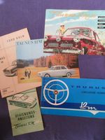 Bedienungsanleitung Broschüren Ford Taunus 12M 1956 Düsseldorf - Eller Vorschau
