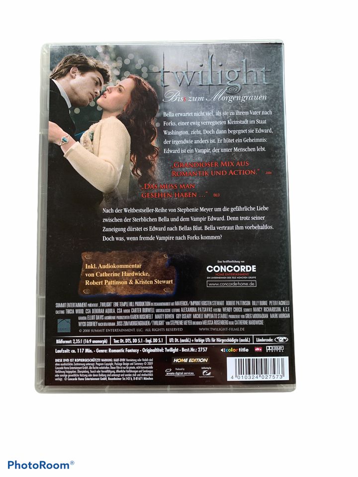 DVD Sammlung Twilight - Biss zum Morgengrauen Film Neuwertig Gebr in Nürnberg (Mittelfr)