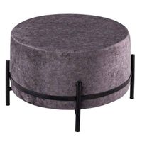 Sitzhocker Ø 55 H 37 cm Pouf Sitzpouf Wildleder-Optik neu Nordrhein-Westfalen - Stolberg (Rhld) Vorschau