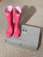 Hunter, Gummistiefel, Größe 37, rosa mit Glimmer, Damenstiefel Berlin - Reinickendorf Vorschau