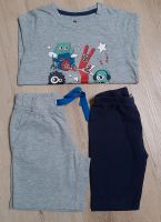 Sehr guter Zustand: Set T-Shirt+Sweatshort+Radlerhose Gr. 110/116 Nordrhein-Westfalen - Kevelaer Vorschau