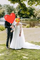 ❤️❤️ Brautkleid - Hochzeitskleid mit Schleppe & Reifrock ❤️❤️ Nordrhein-Westfalen - Dormagen Vorschau