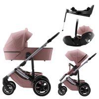 Britax Römer SMILE 5Z - 4in1 Kinderwagen-Set - Dusty Rose - inkl. Babywanne + Sportsitz + BABY-SAFE PRO + VARIO BASE 5Z + XXL-Zubehörpaket - NEU Hessen - Fulda Vorschau