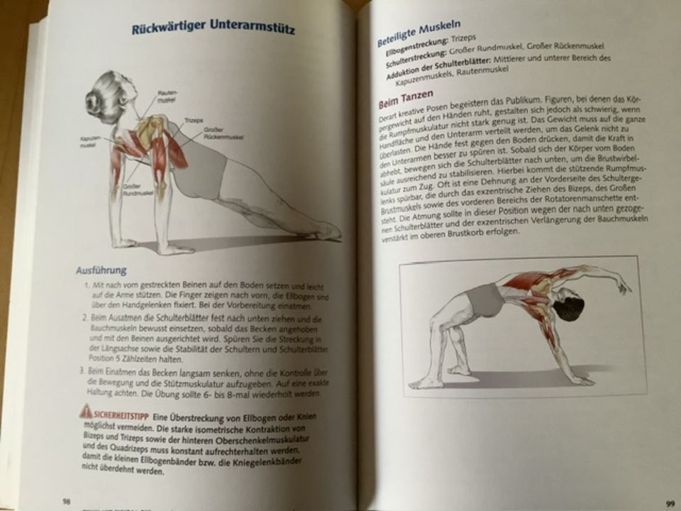 Dance Anatomie Illustrierter Ratgeber Tanz Beweglichkeit, Kraft in Freden