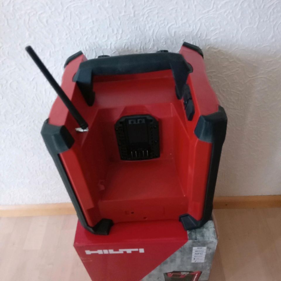 HILTI NURON R 6-22 DAB Akku-Baustellenradio NEU!!!!!! in Voerde (Niederrhein)