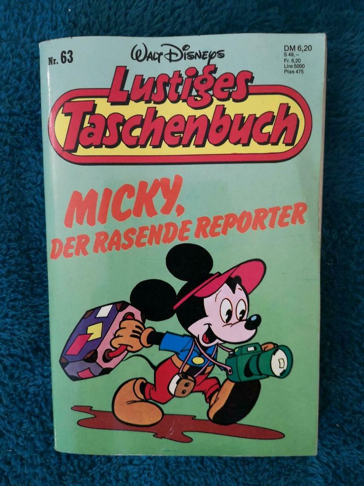 Lustiges Taschenbuch No 63 in Darmstadt