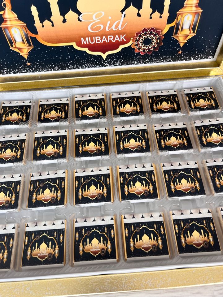 Personalisierte Schokolade, Bayram Schokobox, Eid Mubarak in Frankfurt am Main