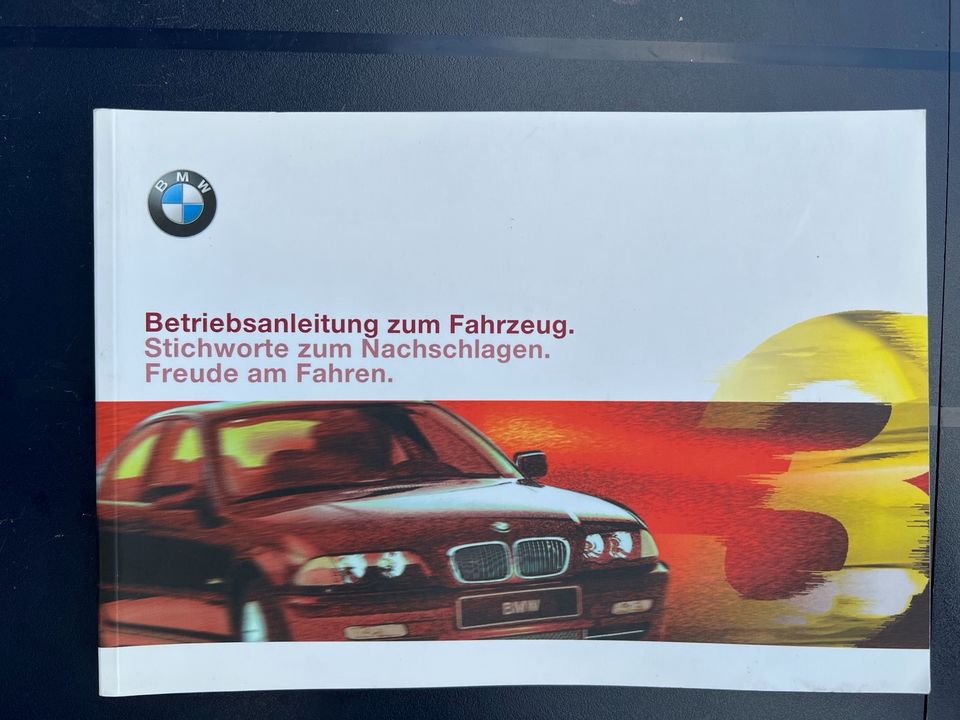 BMW 3er / E36 Betriebsanleitung XI/98 in München