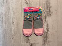 Hüttenschuhe Schlümpfe 23-26 rosa Schlumpfine Stoppersocken 92 98 Bayern - Kissing Vorschau