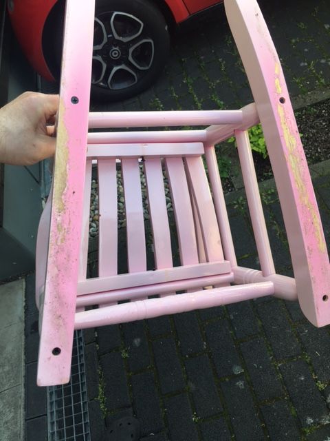 Schaukelstuhl für Kinder Mädchen Pink Rosa in Frankfurt am Main