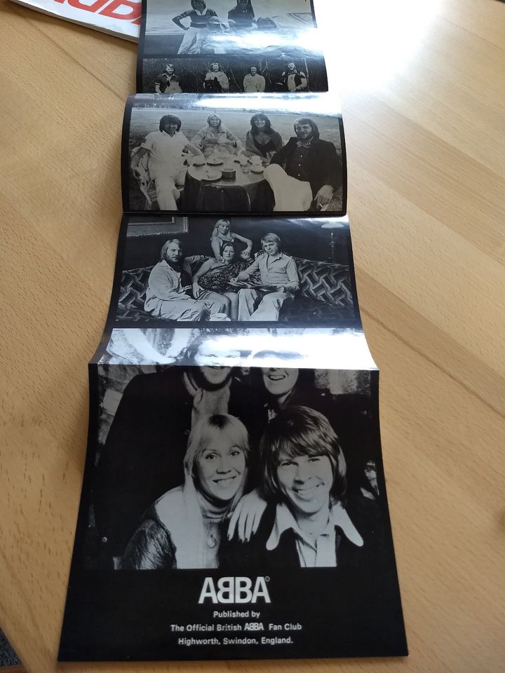 ABBA Poster in Wissen