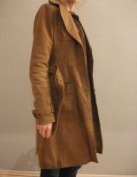 Leder-Mantel, Damen-Mantel, Trenchcoat, Gr. S, 36/38 Friedrichshain-Kreuzberg - Friedrichshain Vorschau