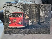 Holzleinwand Bild VW Bus Bayern - Bischberg Vorschau