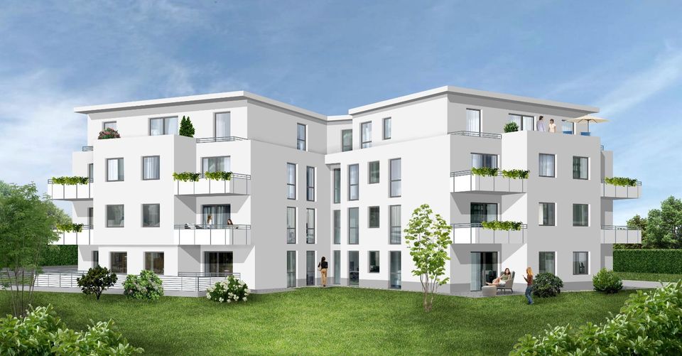 Baustellenberatung: Sonntag 11-12 Uhr Viel Raum zum Wohlfühlen = Neubau-Eigentumswohnung im EG mit Terrasse und Garten in Dortmund