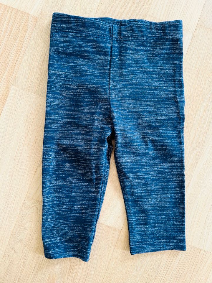 Schöne blaue Leggings Baby 3-6 Monate 56-68 in Holzgerlingen