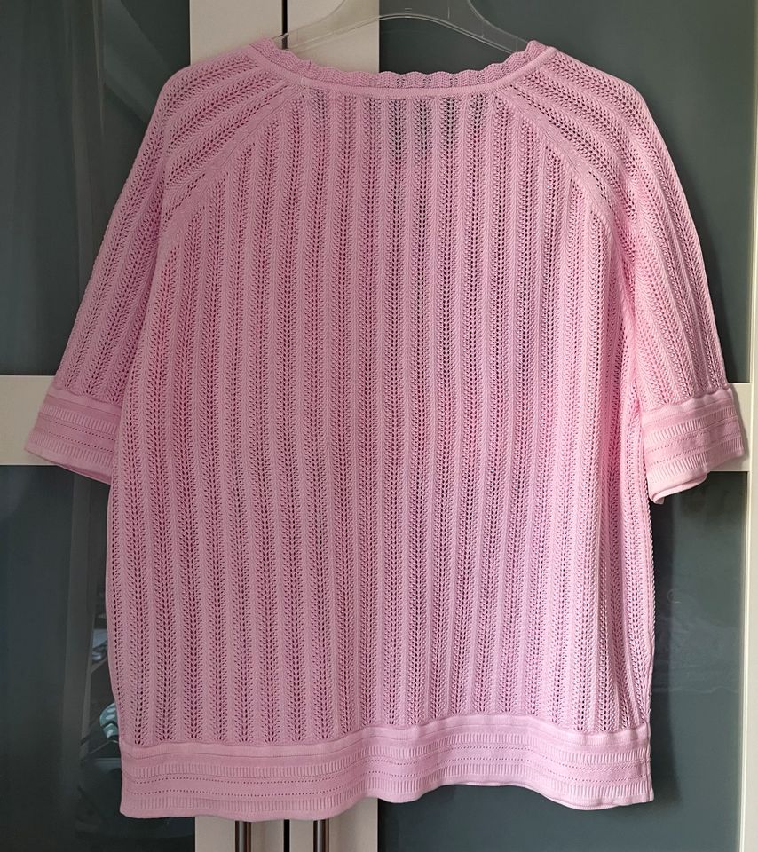 Esprit Strick Shirt Pullover Kurzarm 100% Baumwolle XXL ca. 44/46 in Düsseldorf