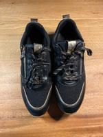 Tamaris Damen Sneaker schwarz Gold Größe 41 Bayern - Finning Vorschau