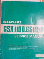 Werkstatthandbuch original Suzuki gsx1100,gs 1150 Service manual Nordrhein-Westfalen - Schwelm Vorschau