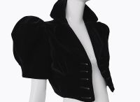 True Vintage Schwarzer Samt Bolero Jacke Top Berlin - Westend Vorschau