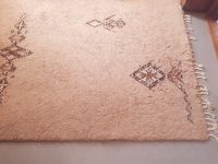 Berber Beige Wool Carpet Teppich Rug Vintage gemustert 2m ×2,75m Friedrichshain-Kreuzberg - Kreuzberg Vorschau