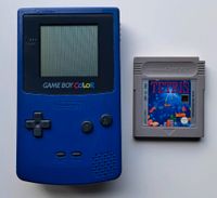 Nintendo Gameboy Color in lila + Tetris Spiel, Game Boy, Konsole Schleswig-Holstein - Harrislee Vorschau