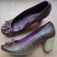 Pumps, dunkelbraun, lila, you know, Gr. 36 Bayern - Zeil Vorschau