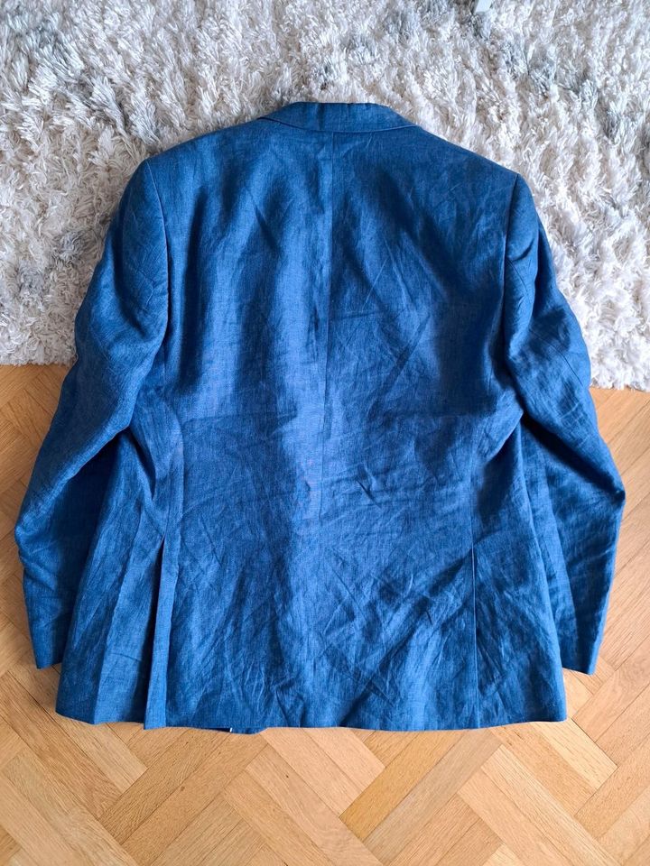 ♥️ Leinen Vintage Boyfriend oversize Blazer Jacke Clean Basic in Loxstedt