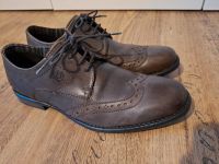 Bugatti Herren Schuhe Gr.43 Leder grau braun Nordrhein-Westfalen - Borchen Vorschau