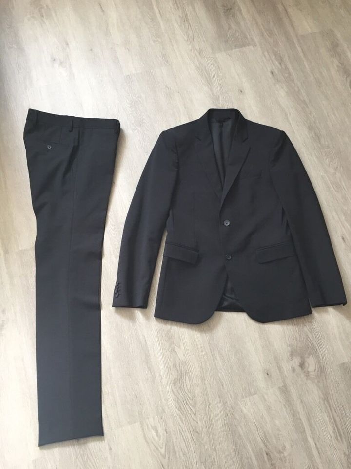 Calvin Klein cK Herrenanzug Gr. 46 Black Solid A327882679-990 in Wiebelsheim