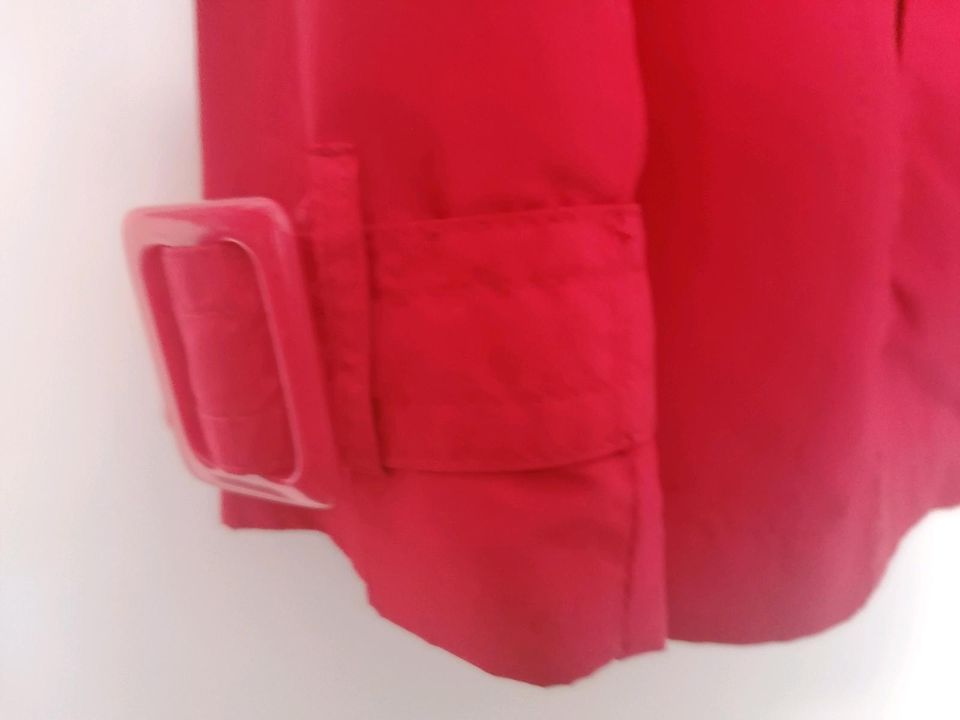 Trenchcoat, Jacke, Größe 40,Farbe : rot in Gummersbach