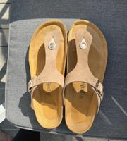 Palado Kos Zehentrenner beige wildlederoptik Gr. 40 Niedersachsen - Oldenburg Vorschau