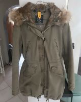 BLONDE No.8 Jacke,  Gr 38 Parka, Mantel grün Fell Nordrhein-Westfalen - Düren Vorschau