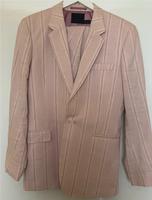Unisex Anzug - Jackett und Hose - S/36 - Rosa Gestreifte Sachsen-Anhalt - Halle Vorschau