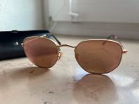 Rayban hexagonal Sonnenbrille Gold rot Nordrhein-Westfalen - Olpe Vorschau