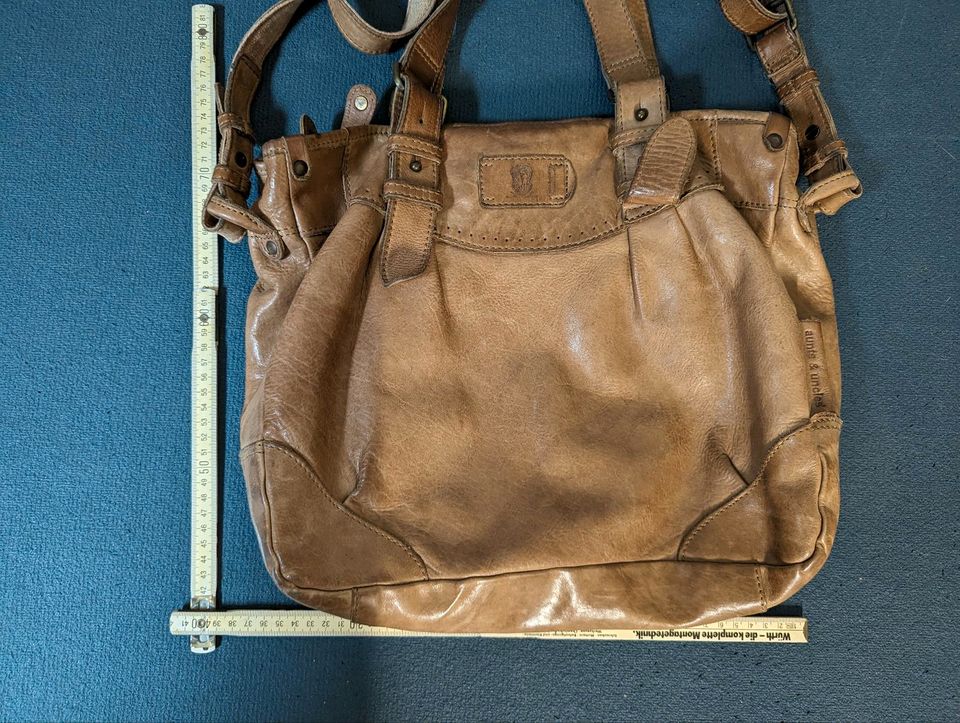 Ledertasche Aunts an Uncles braun in Bonn