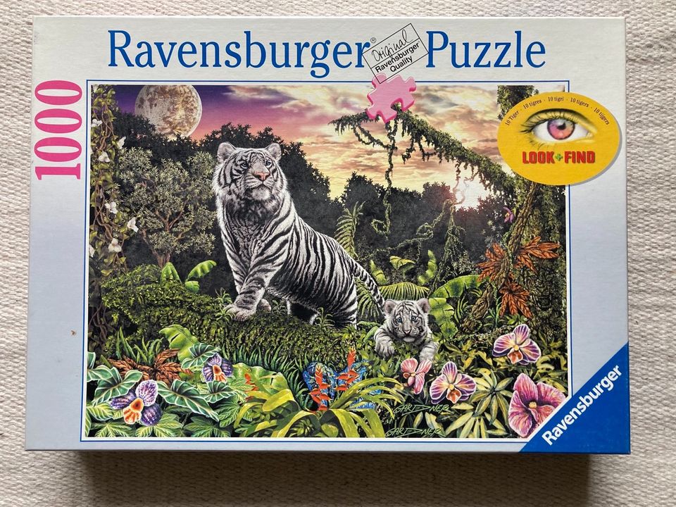 Ravensburger Puzzle, 1000 Teile, Tier, Natur, vollständig in Hamburg