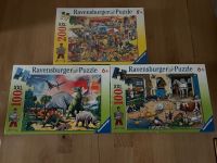 3 Ravensburger Puzzle / Dino / Markt / Bauernhof / Neuwertig Bayern - Maxhütte-Haidhof Vorschau