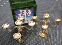 Kerzenhalter 5 - flammig armig Ständer Kerze Teelicht Silber Gold Bayern - Asbach-Bäumenheim Vorschau