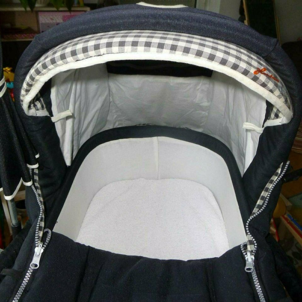 Hartan topline S Kinderwagen/Sportwagen beige/schwarz klassisch in Centrum