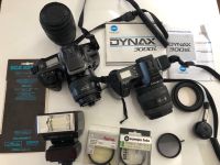 Minolta Dynax 300si und 3000i inkl. viel Zubehör Hessen - Gießen Vorschau