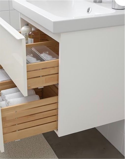 Neu Godmorgon Ikea Waschtisch Schrank Hochglanz in Wehretal