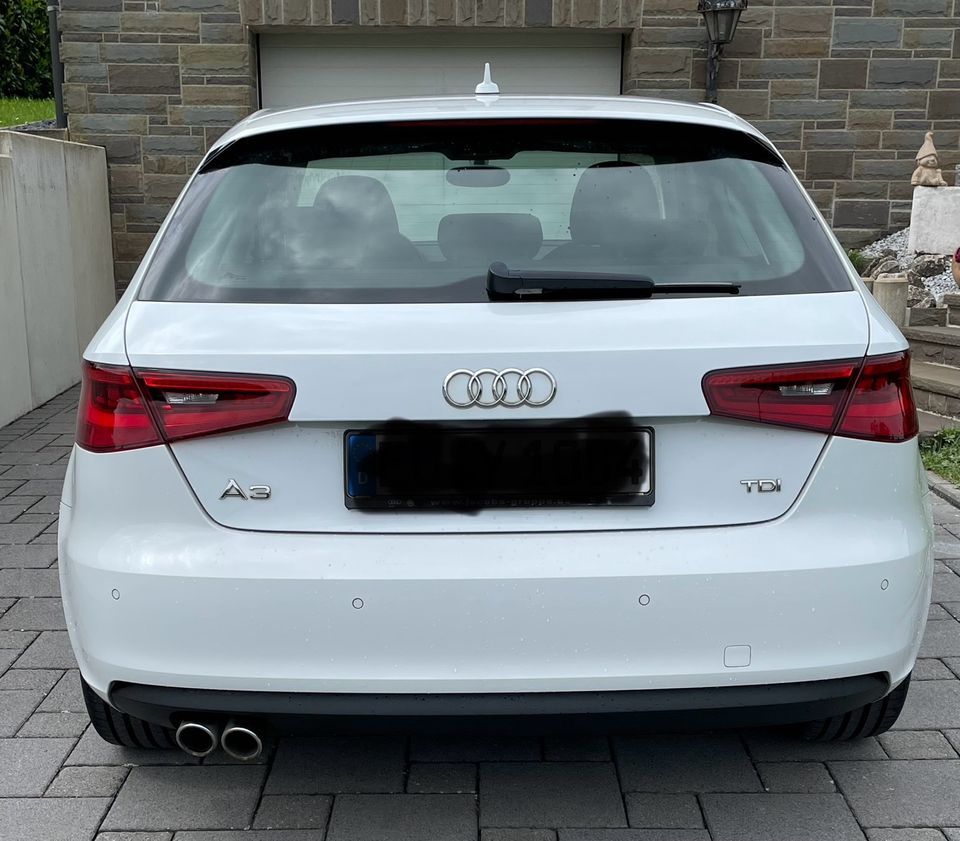 Audi A3 2.0 TDI Ambition weiß in Nettersheim