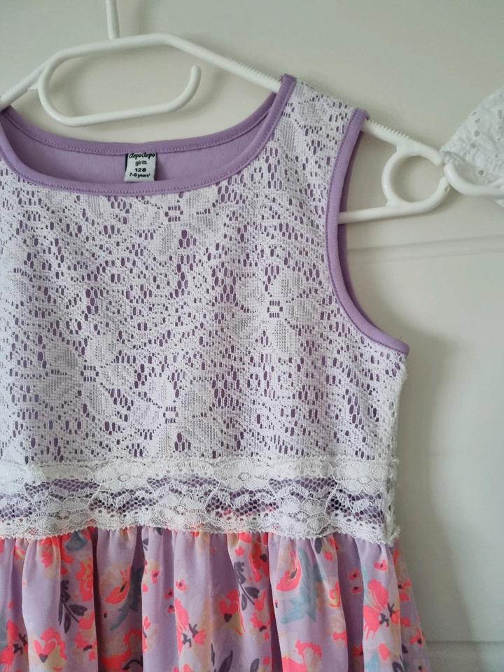 Mädchen Kleider Elsa Sommerkleid Einschulung 116 128 134 in Kappeln