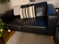 Scan Design Leder Couch Büffelleder 2 er massiv, echt und zeitlos Saarland - Merzig Vorschau