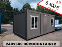 Baucontainer | Wohncontainer | Container | Bürocontainer | Lagercontainer | Gartencontainer | Containerhaus | TEILWEISE SOFORT VERFÜGBAR 240x600 Hannover - Flughafen Vorschau